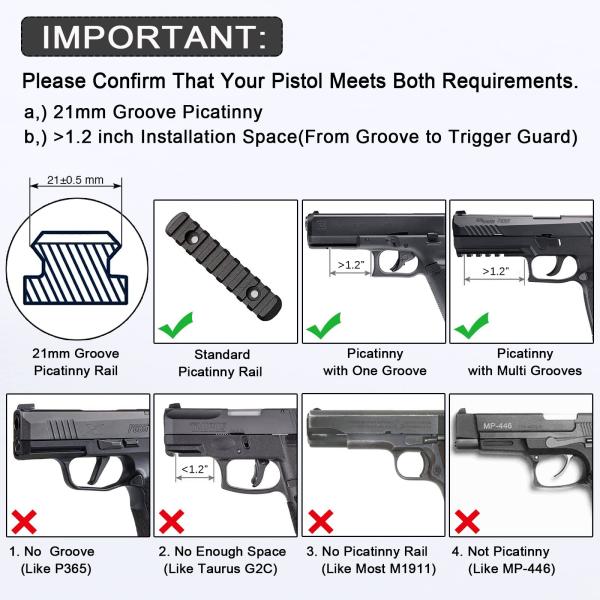 Aluminum Shotgun Hunting Accessories Rechargeable Green Tactical Laser Sight