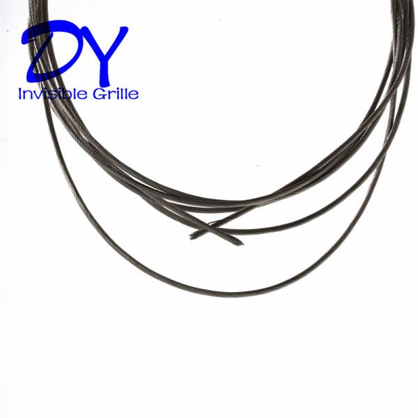 Hidden Construction With Window Invisible Grille 2.0mm-A80 Wire  For Balcony