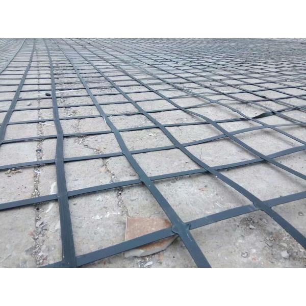 GB standard PE Biaxial Steel Plastic Geotextile Geogrid Road Construction