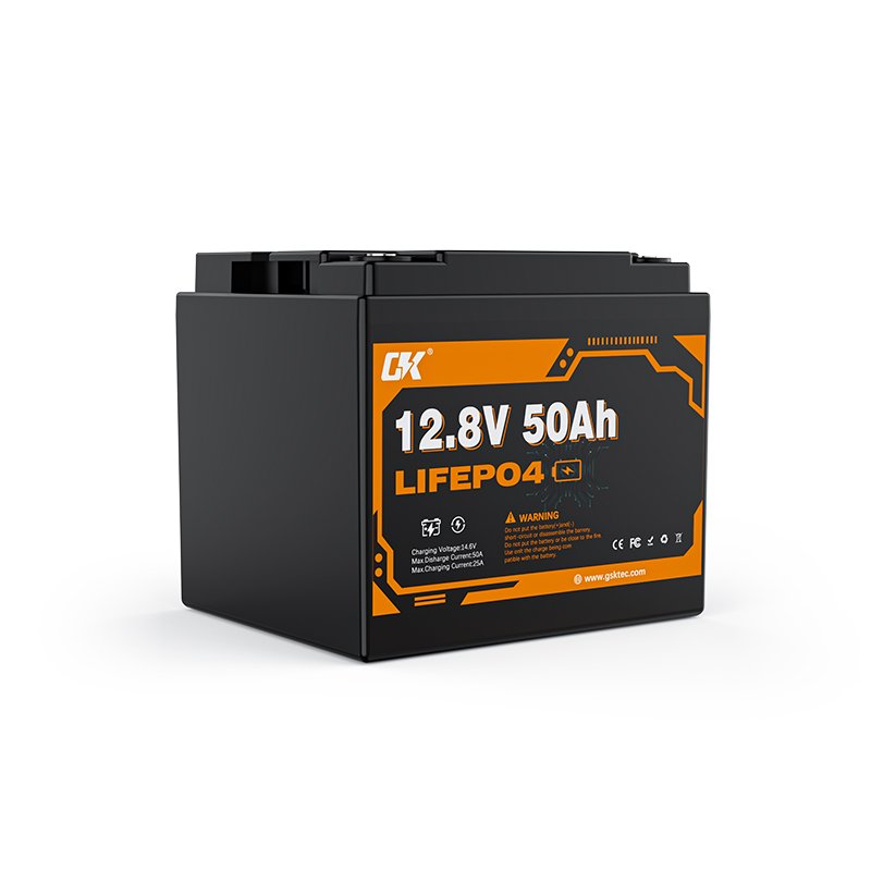 12.8V 50Ah Lifepo4 Lithium Battery Pack 6000 Cycles Deep Cycle Battery Pack