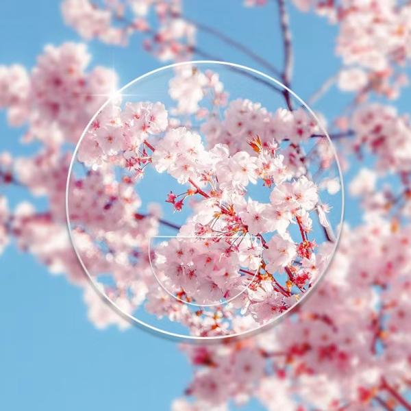 Классический стиль смоловые качественные линзы 1.56 HMC плоский верх бифокальные прогрессивные линзы