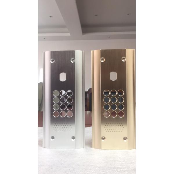 6063T6 Aluminum Brused / Sandblasting CNC Machining Aluminum Parts