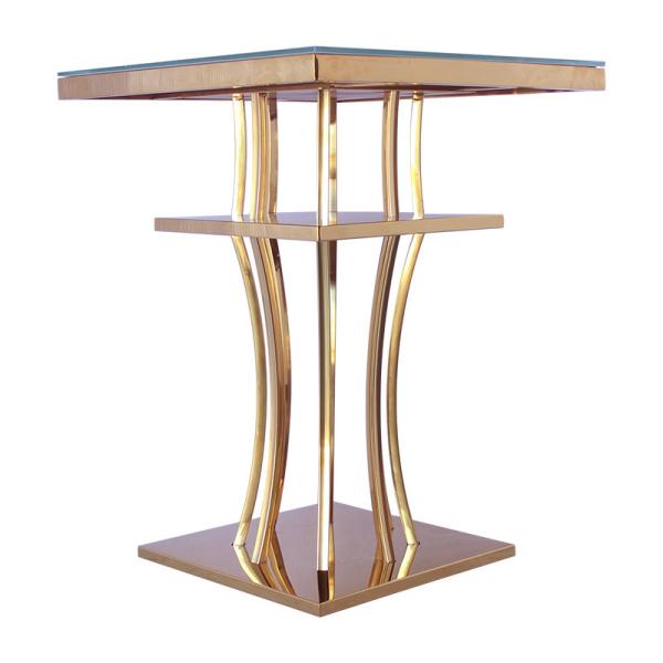 Таблица роскошного квадрата бортовая с серебряной мебелью комнаты прожития стекла зеркала