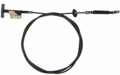 2KMS-0017 Dongfeng Engine Parts Black Steel Engine Kill Cable