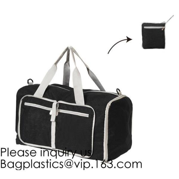 Pink Color Nylon Waterproof Handbag Large Capacity Carry-on Bag Durable Multifunction Bag Portable Women Bag