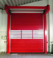Controlo a distância de alta velocidade Windproof de alumínio do isolamento 380V 50hz da porta da espiral do rolo