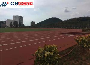 13mm PU Running Track , Full PUR System Tartan Running Track