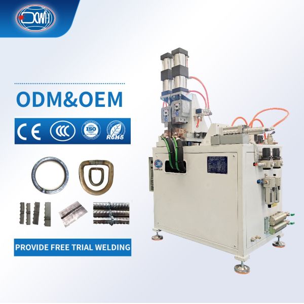 25 Mm Diameter Pneumatic Resistance Flash Butt Welder For Steel Rebar Rod Wire