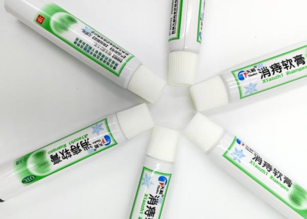Customized Color Plastic Barrier Laminated Tube With PP / PE Flip Top Cap Material