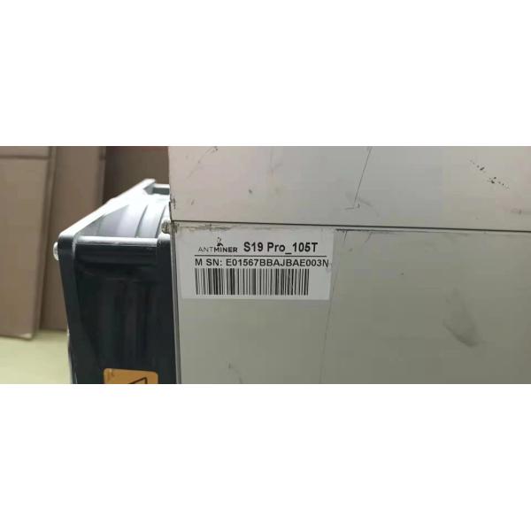 S19 Pro Asic Miner Machine 105TH/S