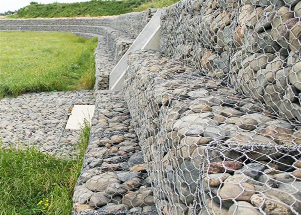 Wire Gauge 2.0-4.0mm Color Silver Packing Pallet Galvanized Gabion Box
