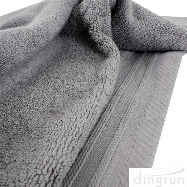 Luxury Absorbent Super Soft Cotton Solid Jacquard Bath Towel Set