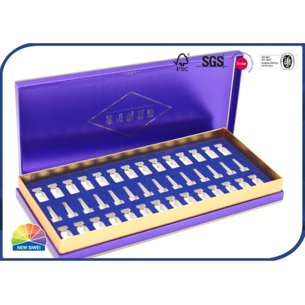 Rigid Cardboard Neck Essential Oil Packaging Setup Boxes