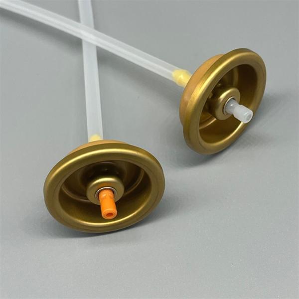 Valve de pulvérisation corporelle de déodorant de qualité industrielle avec actionneur pour la fabrication à grande échelle avec joint à haute résistance