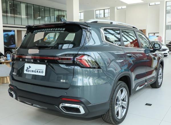 Geely Car 5 portas 7 lugares SUV 2.0T gasolina gasolina óleo combustível carro novo