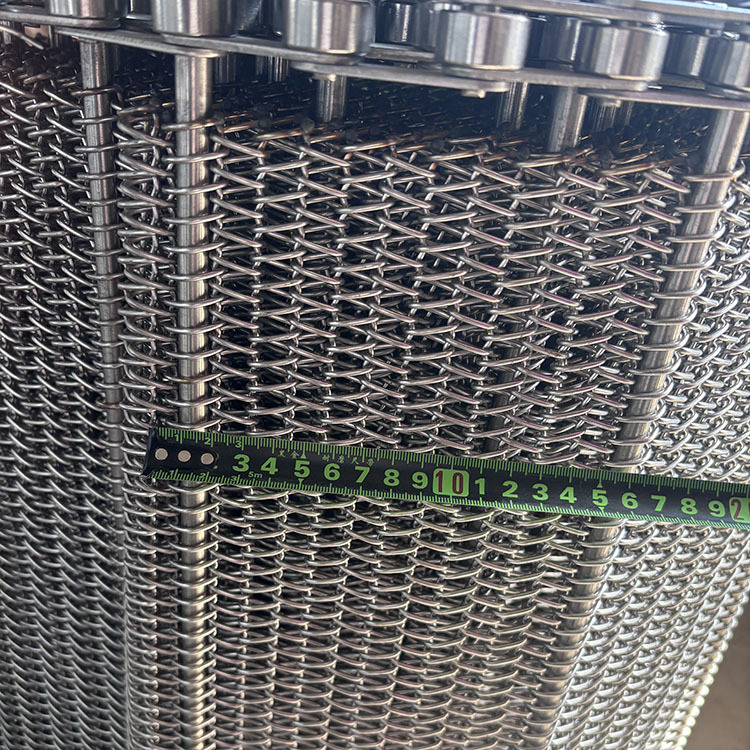304 Stainless Steel Drying Oven Mesh Conveyor Belt Anti Corrosion Balanced Weave Wire Belt