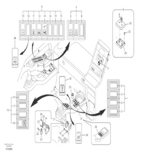Экскаватора Вольво одометра часа части ВОЭ14626370 14626370 встречного запасные
