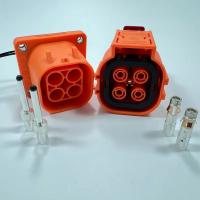 Conector de armazenamento de energia de bateria automotiva impermeável 6000V 480A