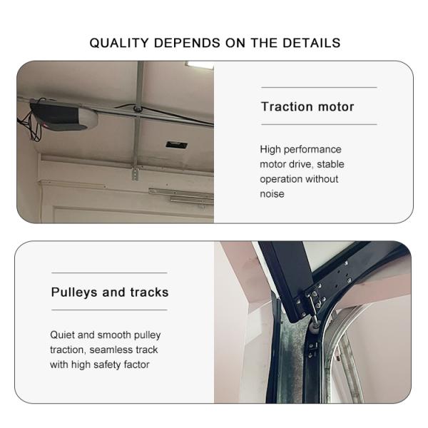 Villa Luxury 16 Ft Foot Clear Frosted Full View Aluminum Automatic Double Modern Insulated Glass Garage Door for Sale