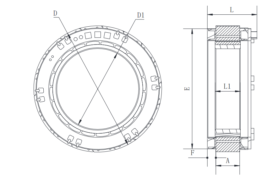 50mm Frameless Motor 173 W | 1.5Nm |4000 rpm | 48 VDC
