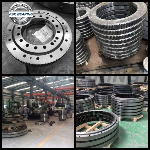 FSKG 015.35.1800 Large Size Slewing Ring Bearing For Light Industrial Machinery ABEC-5