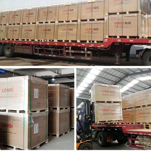 PV Module Rooftop House Energy Solar Panel Longi LR5-54HPB 400M 400W 410W 420W