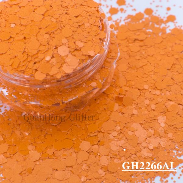 Matte Solvent Resistant Glitter Epoxy Chunky Mix For Nail Arts Decorations
