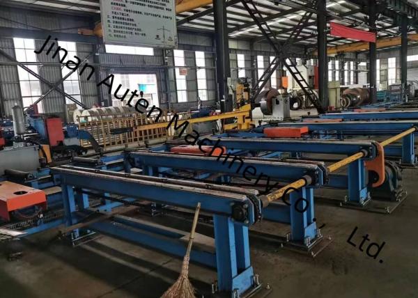 Total 52KW Power CNC I Beam Drilling Marking Machine 2KW Servo Motor Of Drilling Infeeding