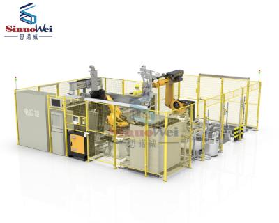 2.5PPM Linha de produção de baterias de energia do sistema de moldagem quadrada off line