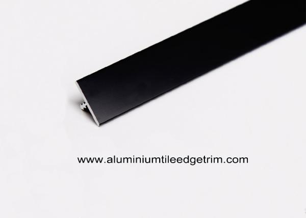 6mm / 8mm Aluminium T Shape Division Bar For Furniture Trim / Decor