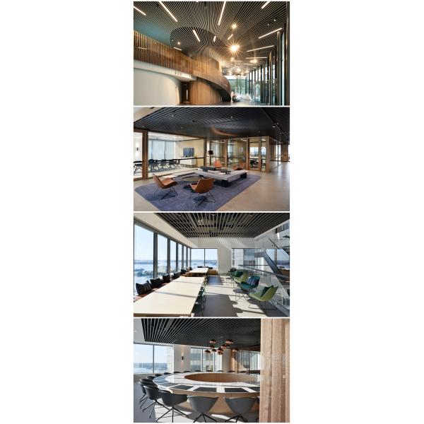 Dia 100mm Aluminum Baffle Ceiling Round Tube Baffle Metal Ceiling