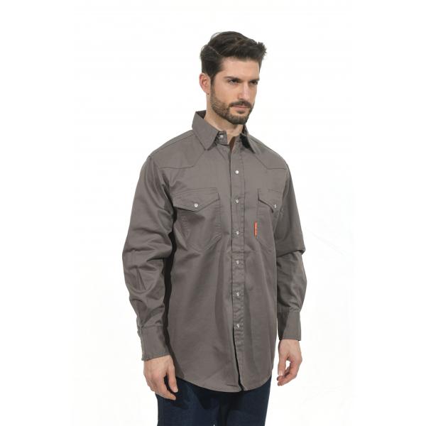 Рубашки CN88 12 рукава HRC2 FR полные для безопасности людей сваривая 7.5oz