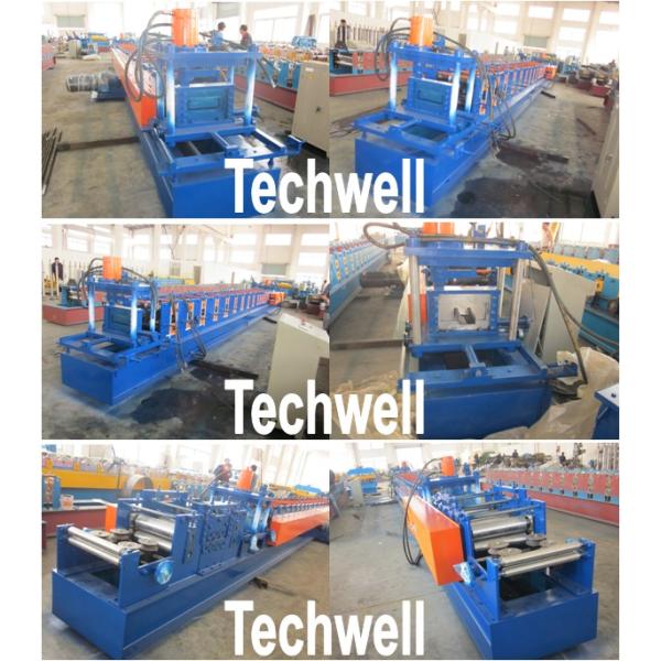 Крен формы системы управления u PLC 12 формируя станций формируя машину для стального Purlin u