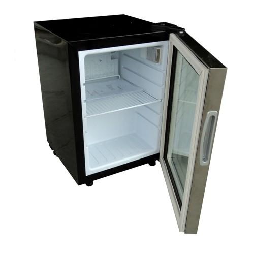21L top single glass door beverage hotel mini fridge SC21