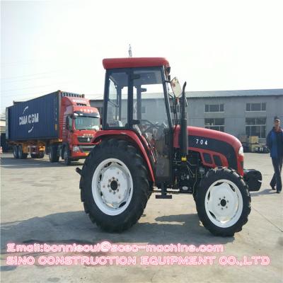 Máquinas modernas do equipamento agrícola bonde do trator de exploração agrícola usadas na agricultura 100hp