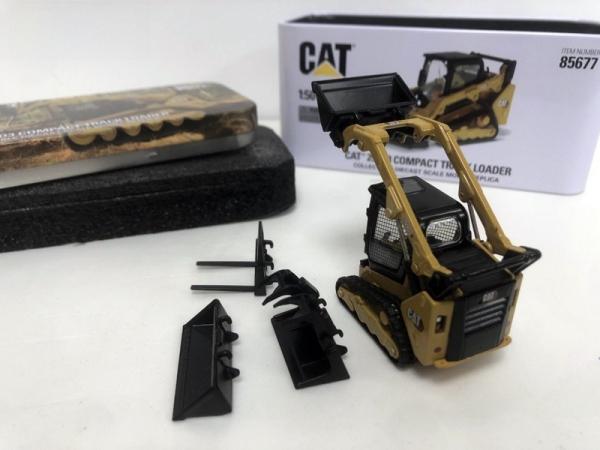 DM 259D3 Tracked Skid Steer Loader Alloy Model 1:50 Scale 85677 Standard Version