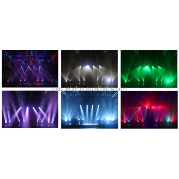 Nebula 7X40W LED RGBW Zoom Wash Pixel Control DMX Stage Moving Head Light
