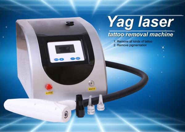 Portable Age Spot Removal Machine , Nd Yag Laser Eyebrow Removal Machine