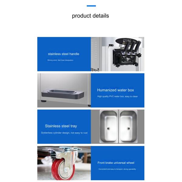20-25L/H Capacity Automatic Ice Cream Gelato Maker Perfect for Your Production Line