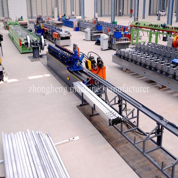 Automactic Ceiling Drywall Stud And Track Roll Forming Machine PLC Control System