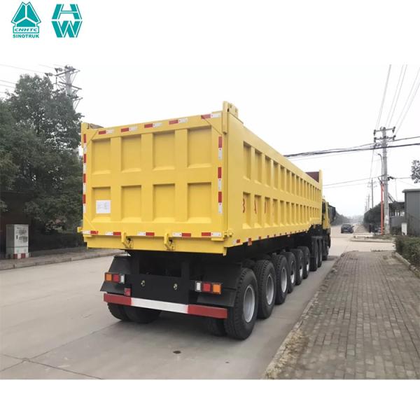 multi-Axle 50 CBM tipper/dumper semi trailer for sale