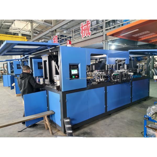 4 Cavities Bottle Making Machine Blow Molding Blowing Machine within 3200*1600*1920mm
