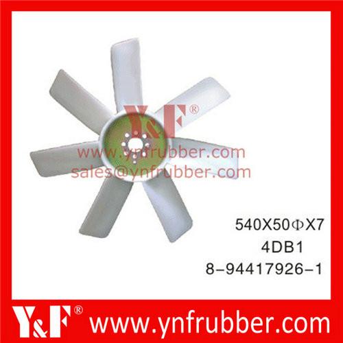 Excavator Fan Blade for , VOL-VO, Komatsu, Hitachi, Sumitomo, Kobelco, Kato, Hyundai, Doosan, Daewoo, Kubota,