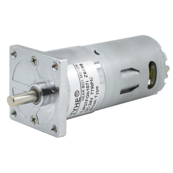 Rs 545 15 Rpm 10kg Cm Torque 12V Dc Gear Motor 24v 6V 10W 20 Rpm TJP37FGb