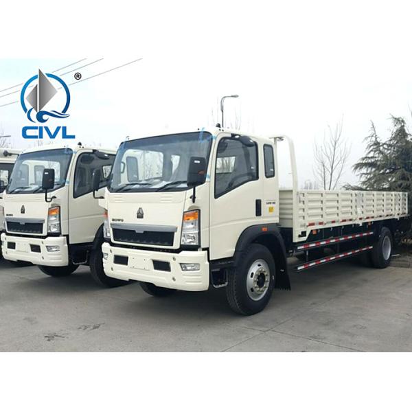 New HOWO Cargo Truck 95 HP Light Duty Commercial Trucks Engine Power HOWO Light Cargo Trucks