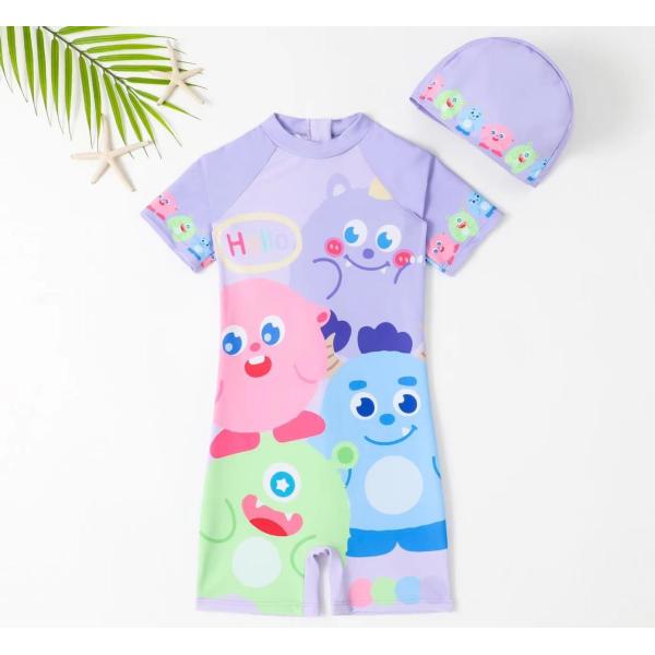 Детская круглая шея Xl Мальчики купальники набор регулярный фит до 50 солнцезащи