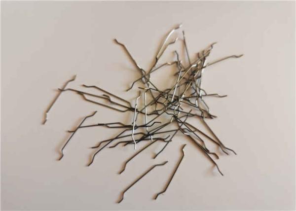 Low Carbon Steel 0.4*25mm Concrete Steel Fiber For Concrete Reinforcement
