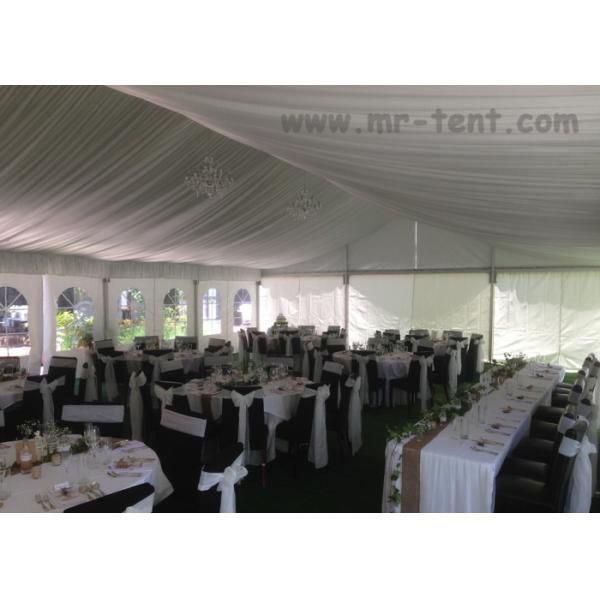 Removable Glass Wall Aluminum Frame Structure Tent For 100 - 1000 People