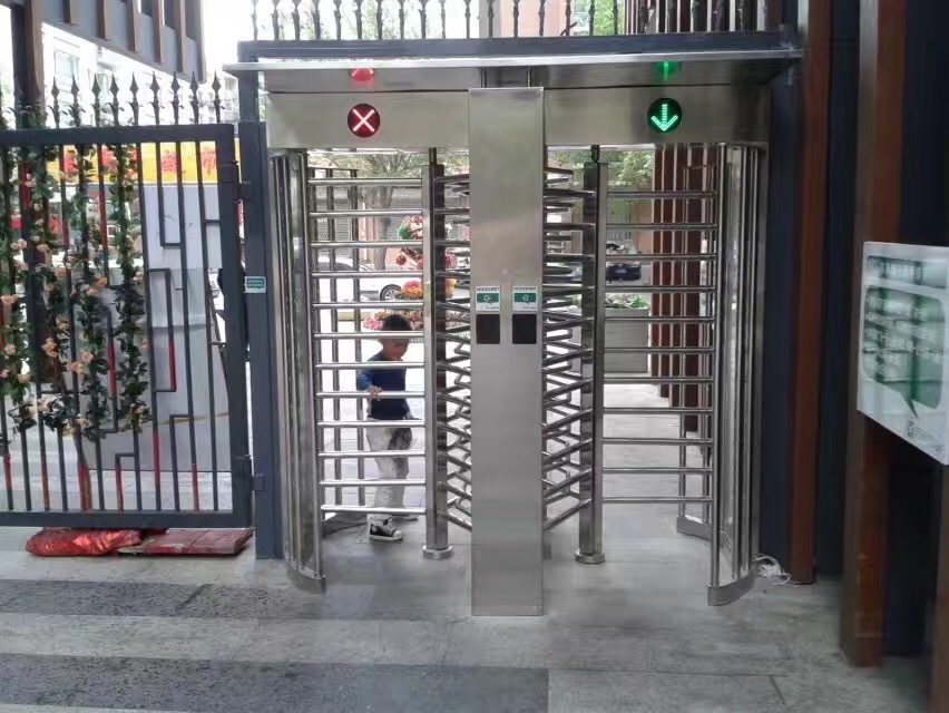 Full Height Turnstile Gate  OEM Service Turnstile Motor