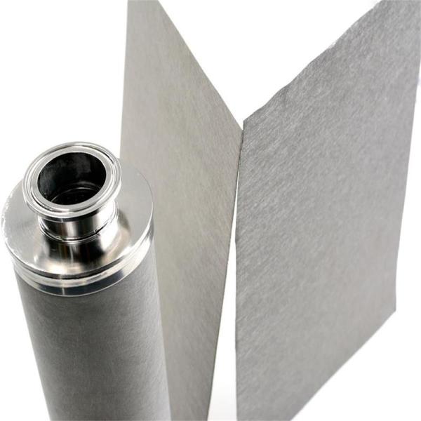 20 Micron 316L Sintered Fiber Felt Filtration Mesh Sheet 0.3-0.6mm Thickness